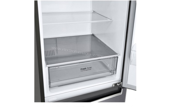 LG GBP30DSLZN - Vue du bac r&eacute;frig&eacute;rateur vide