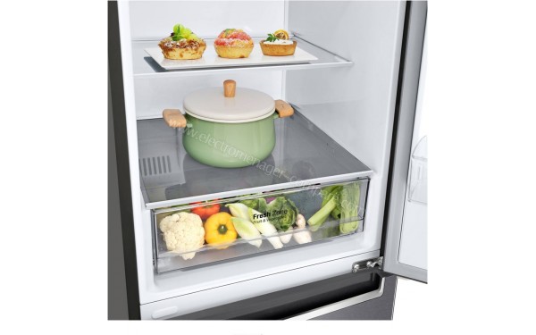 LG GBP30DSLZN - Vue du bac r&eacute;frig&eacute;rateur