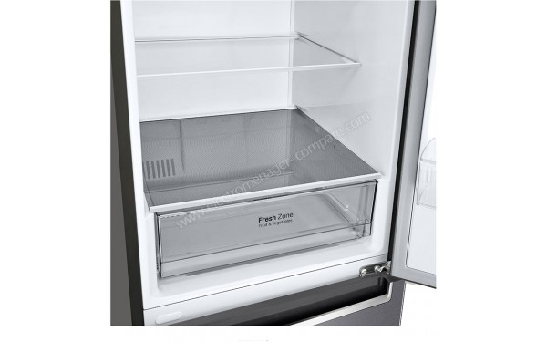 LG GBP32DSKZN - Vue du bac &agrave; l&eacute;gumes vide