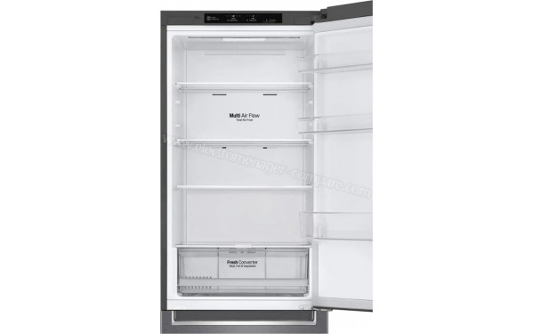 LG GBP61DSPDN - Vue de l'int&eacute;rieur partie r&eacute;frig&eacute;rateur