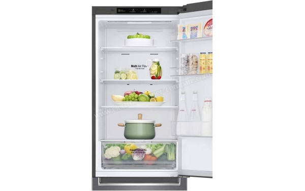 LG GBP61DSPFN - Vue de l'int&eacute;rieur du r&eacute;frig&eacute;rateur