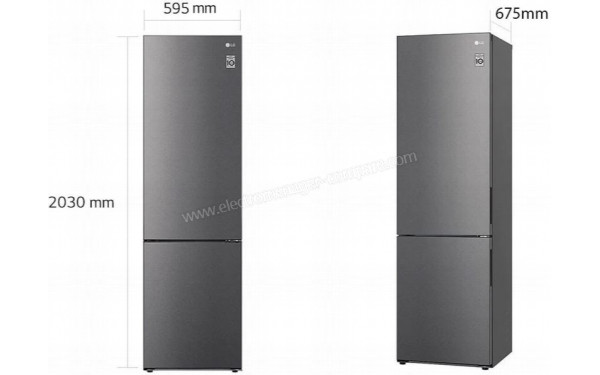 LG GBP62DSNCC1 - Dimensions