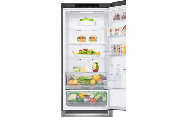 LG GBP62PZNCN1 - Vue de l'int&eacute;rieur partie r&eacute;frig&eacute;rateur