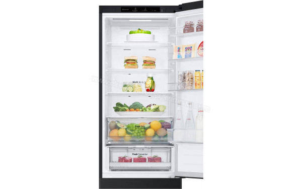 LG GBV22NCCEP - Vue de l'int&eacute;rieur partie r&eacute;frig&eacute;rateur