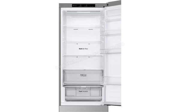 LG GBV22NCCPY - Vue de l'int&eacute;rieur partie r&eacute;frig&eacute;rateur