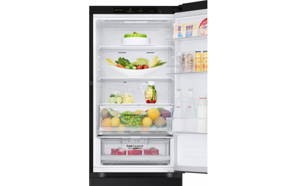 LG GBV3100DEP - Vue de l'int&eacute;rieur partie r&eacute;frig&eacute;rateur