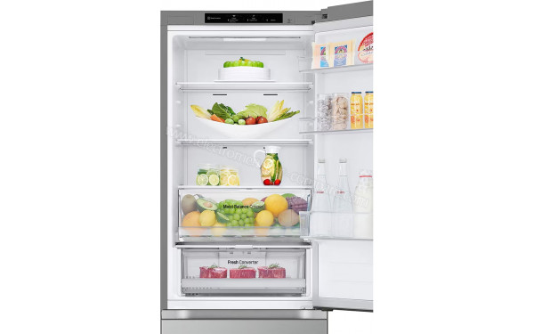 LG GBV3100DPY - Vue de l'int&eacute;rieur partie r&eacute;frig&eacute;rateur