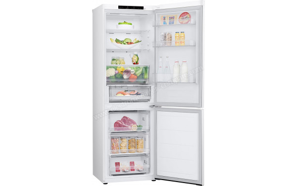 LG GBV3100ESW - Vue de l'int&eacute;rieur