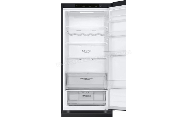 LG GBV3200DEP - Vue de l'int&eacute;rieur partie r&eacute;frig&eacute;rateur