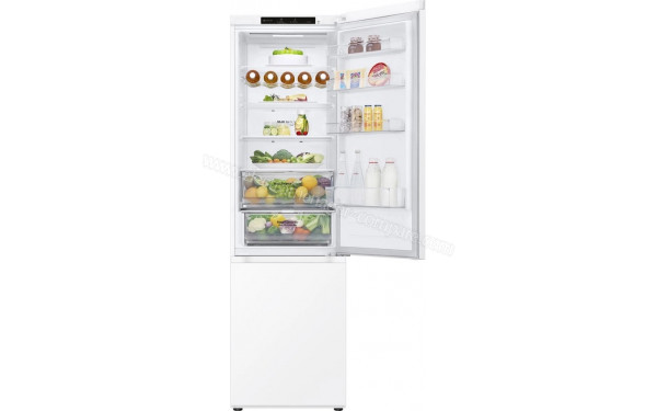 LG GBV3200DSW - Vue de l'int&eacute;rieur partie r&eacute;frig&eacute;rateur