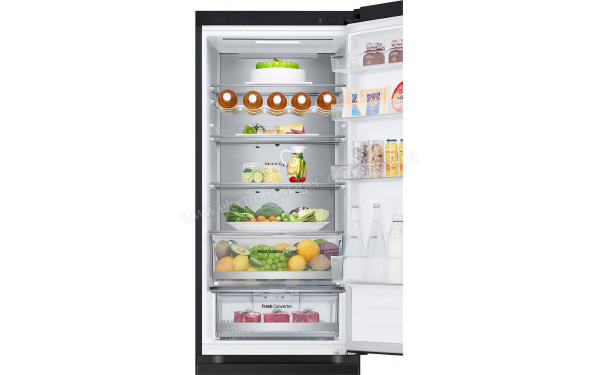 LG GBV5250EEP - Vue de l'int&eacute;rieur partie r&eacute;frig&eacute;rateur
