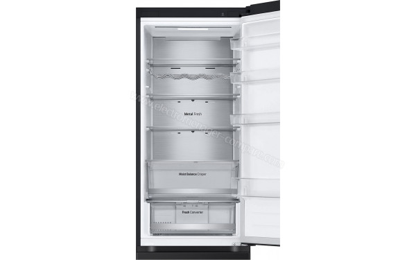 LG GBV5250EEP - Vue de l'int&eacute;rieur partie r&eacute;frig&eacute;rateur