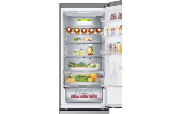 LG GBV5250EPY - Vue de l'int&eacute;rieur partie r&eacute;frig&eacute;rateur