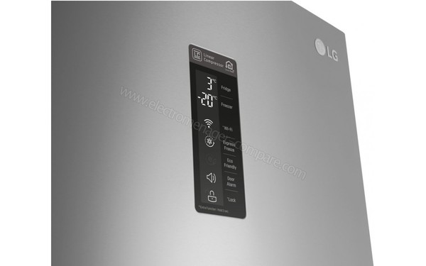 LG GBW6356BPS - Vue des commandes (Cr&eacute;dit : Boulanger )