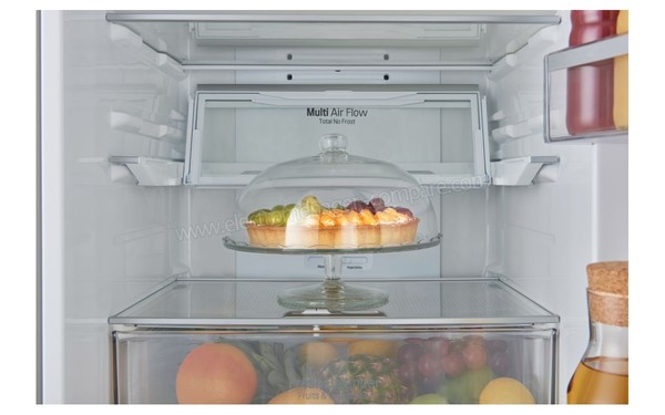 LG GBW6356BPS - Vue de l'int&eacute;rieur (Cr&eacute;dit : Boulanger )