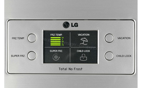 LG GCD-3911NS - Panneau de commandes (cr&eacute;dit : Darty)