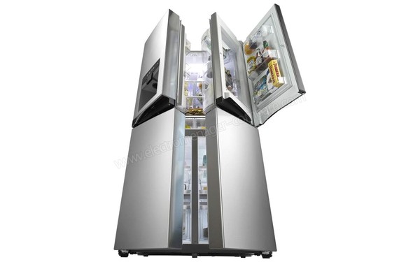 LG GLS8848SC - Vue de face portes entrouvertes