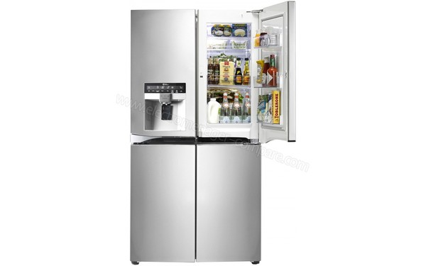 LG GLS8848SC - Vue de l'int&eacute;rieur r&eacute;frig&eacute;rateur seul 1 (cr&eacute;dit : Boulanger)