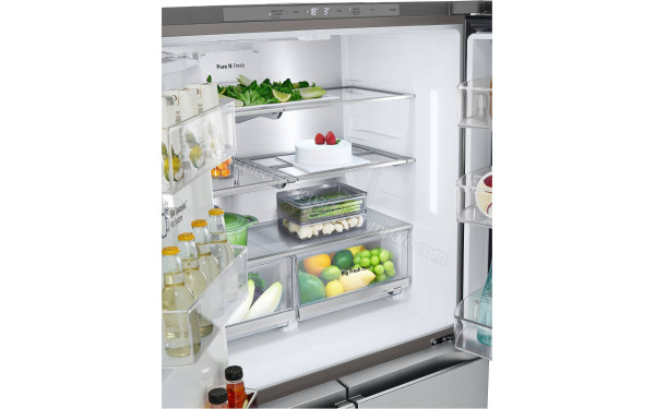 LG GMG960MBJE - Vue de l'int&eacute;rieur partie r&eacute;frig&eacute;rateur