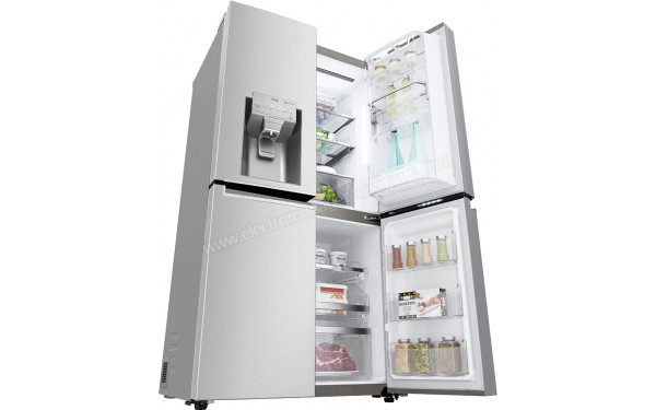 LG GMJ945NS9F - Vue de l'int&eacute;rieur en contre-plong&eacute;e