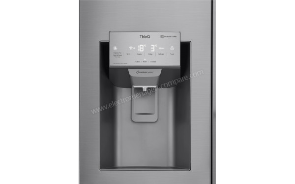 LG GML643PZ6F - Distributeur d'eau fra&icirc;che/gla&ccedil;ons