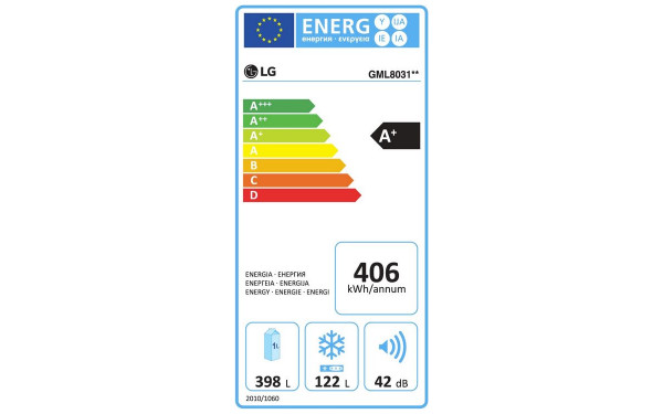 LG GML8031MT - &Eacute;tiquette &eacute;nergie
