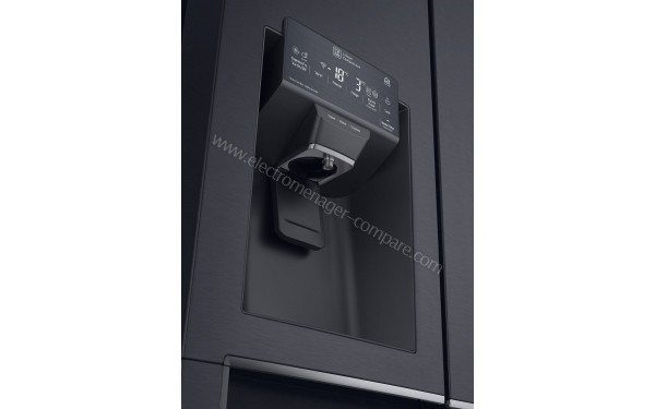 LG GML844MCKV - Distributeur d'eau / gla&ccedil;ons / glace pil&eacute;e
