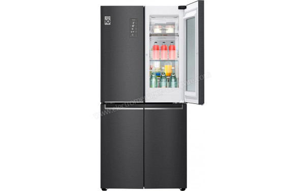 LG GMQ844MC5E - Vue de l'int&eacute;rieur partie r&eacute;frig&eacute;rateur