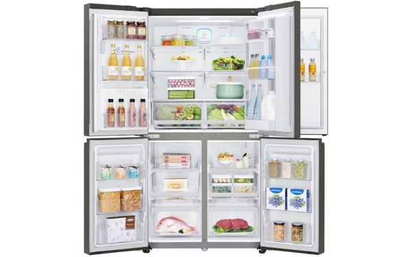 LG GMS9331SB - Vue de l'int&eacute;rieur (cr&eacute;dit : Darty)