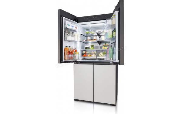 LG GMV960NNME - Vue de l'int&eacute;rieur partie r&eacute;frig&eacute;rateur