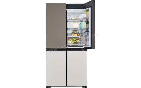 LG GMV960NNME - Vue de l'int&eacute;rieur partie r&eacute;frig&eacute;rateur