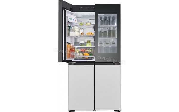 LG GMV960NNME - Vue de l'int&eacute;rieur partie r&eacute;frig&eacute;rateur