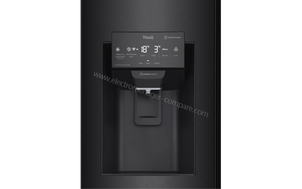 LG GMX844MC6F - Distributeur d'eau fra&icirc;che/gla&ccedil;ons/glace pil&eacute;e