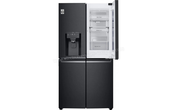 LG GMX945MC9F Import EU - Vue de l'int&eacute;rieur partie r&eacute;frig&eacute;rateur