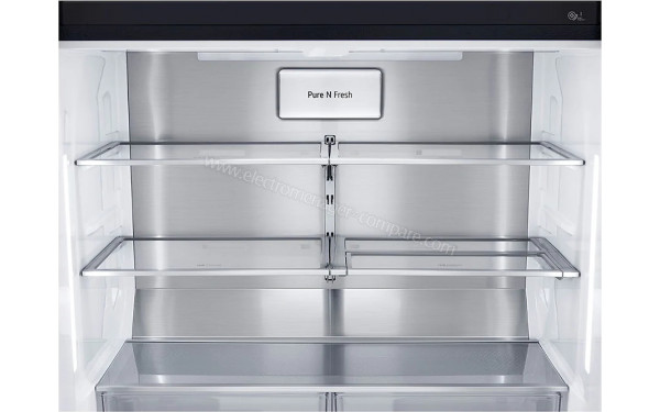 LG GMX945MC9F - Vue de l'int&eacute;rieur partie r&eacute;frig&eacute;rateur