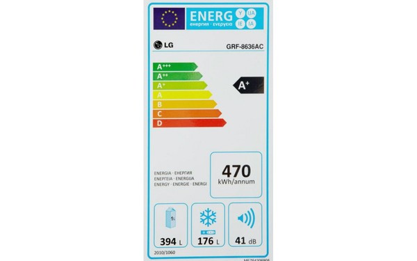 LG GRF-8636AC - &Eacute;tiquette &eacute;nergie