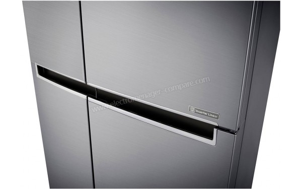 LG GSB6616PS - Vue de la poign&eacute;e de porte