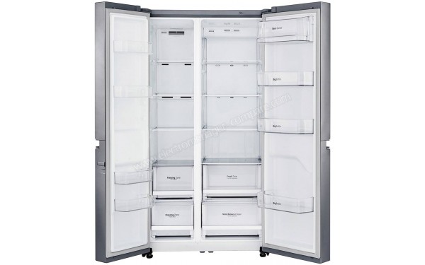 LG GSB6616PS - Vue de l'int&eacute;rieur vide