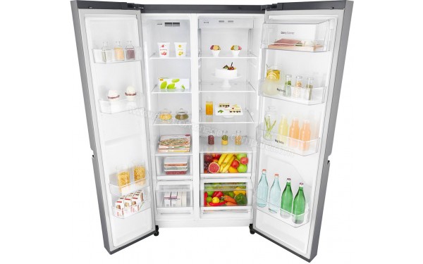 LG GSB6616PS - Vue de l'int&eacute;rieur