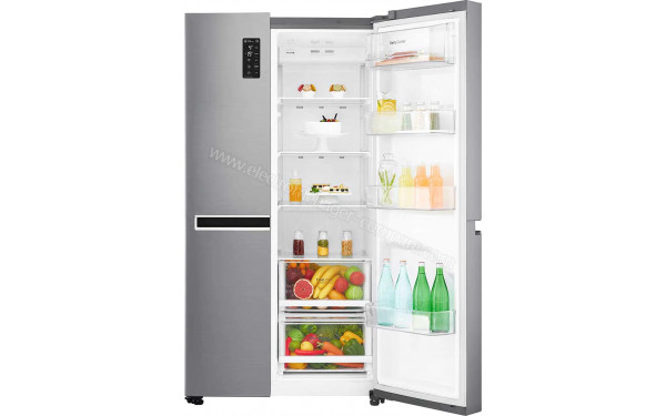 LG GSB760PZXZ - Vue de l'int&eacute;rieur partie r&eacute;frig&eacute;rateur