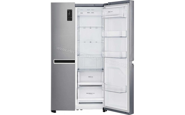 LG GSB760PZXZ - Vue de l'int&eacute;rieur partie r&eacute;frig&eacute;rateur