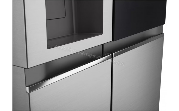 LG GSGV80PYLD - Zoom sur les poign&eacute;es int&eacute;gr&eacute;es