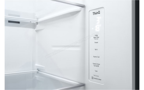 LG GSGV80PYLD - Panneau de commandes