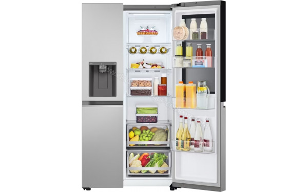 LG GSGV80PYLD - Vue de l'int&eacute;rieur partie r&eacute;frig&eacute;rateur