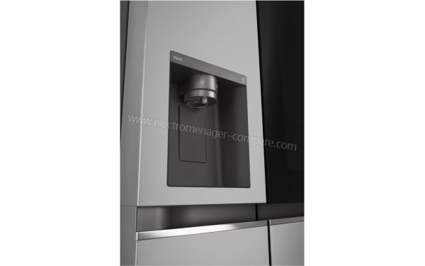 LG GSGV80PYLD - Distributeur d'eau fra&icirc;che/gla&ccedil;ons/glace pil&eacute;e