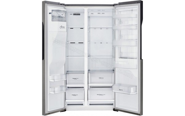 LG GSJ360DIDV - Porte ouverte  (cr&eacute;dit : Boulanger)