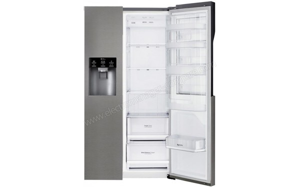 LG GSJ360DIDV - Porte ouverte droite (cr&eacute;dit : Boulanger)