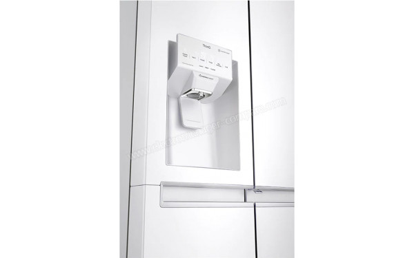LG GSJ761SWZE - Distributeur d'eau fra&icirc;che/gla&ccedil;ons/glace pil&eacute;e