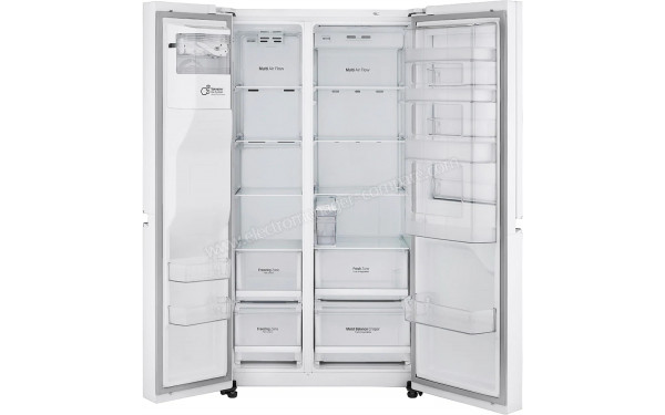 LG GSJ761SWZE - Vue de l'int&eacute;rieur