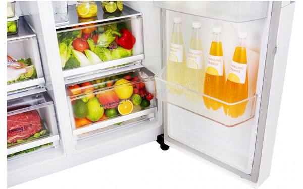 LG GSJ761SWZE - Bacs fra&icirc;cheurs